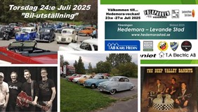 Bilutställning Hedemora Folkets Park