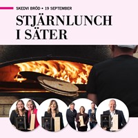Stjärnlunch i Säter